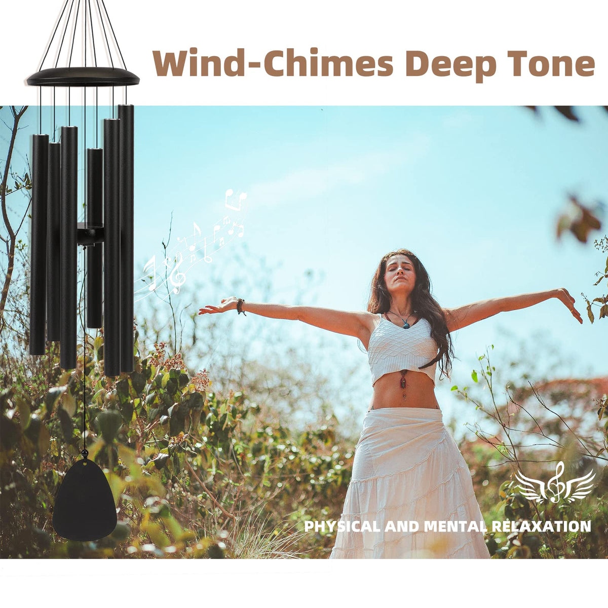 FSVGYY wind chimes precision tuning detail shows expert craftsmanship