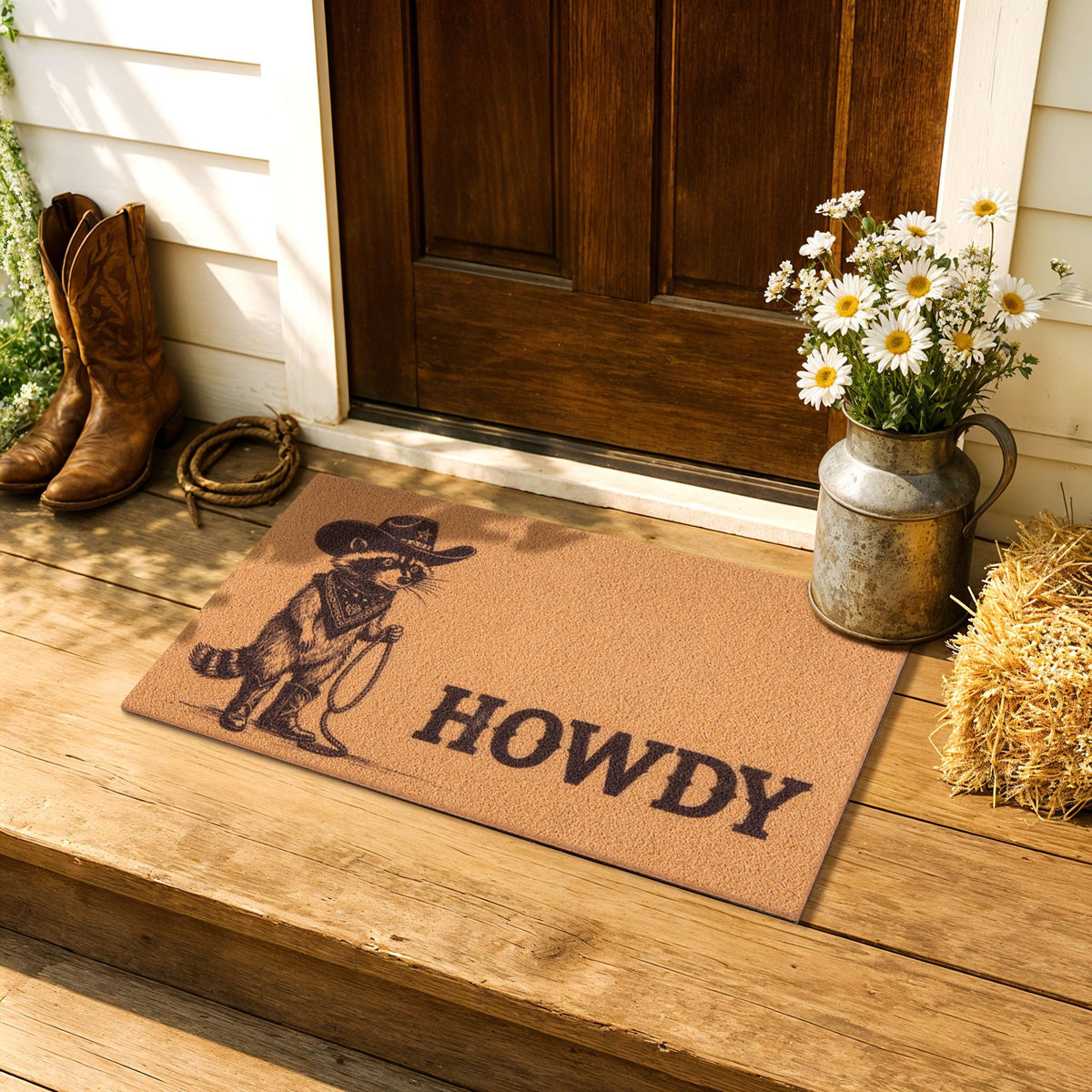 Fttoyoly easy clean doormat supports quick maintenance