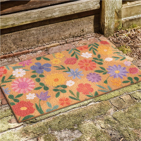 Fttoyoly vibrant spring flowers brighten entry and invite guests