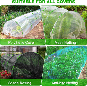 FuBegi clips fix row covers quickly for secure protection.