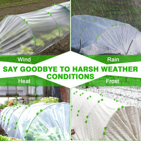 FuBegi Garden Hoops bendable fiberglass for durable outdoor use