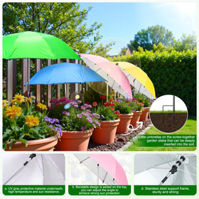 FuBegi UV-protective material under shade for better sun control.
