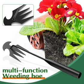 Fugit weed puller with anti-rust manganese steel for long-lasting garden use.
