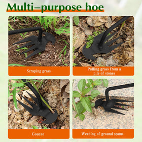 Fugit garden weeder used for digging, soil loosening, and weed removal.
