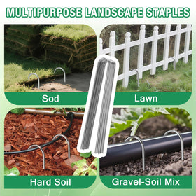 Fuijol heavy-duty stakes used as tent or garden décor anchors