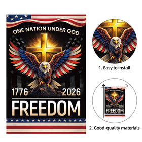 Fukaisu durable polyester flag material resists fading outdoors.