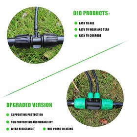 FULAIERGD 1-2in to 1-4in tubing adapter enables quick size reduction for drip layouts.