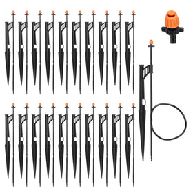 FULAIERGD 180-degree sprinkler head stake for precise garden watering.