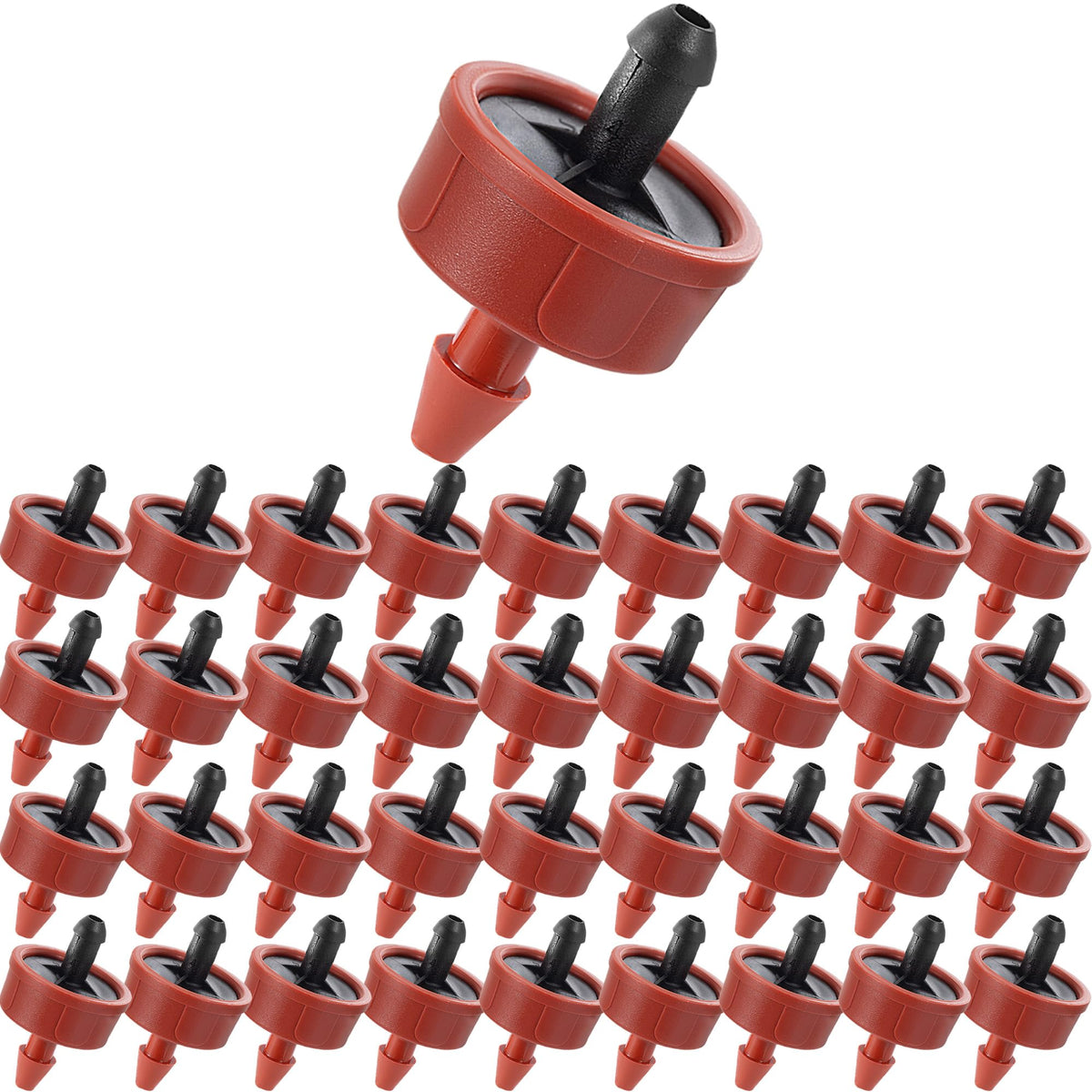FULAIERGD 200Pcs 1 GPH drippers provide steady garden watering