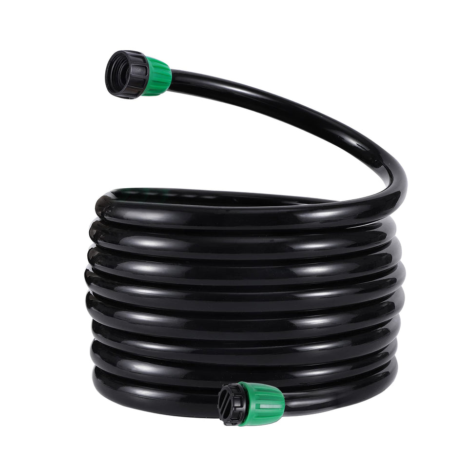 FULAIERGD 33ft drip tubing main line for easy garden irrigation setup.