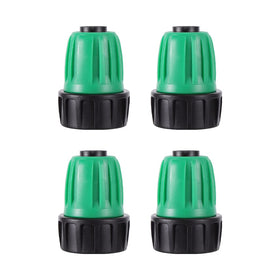 FULAIERGD 3/4 to 1/2 faucet adapter close-up for secure drip irrigation connections.
