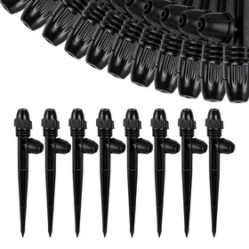 FULAIERGD 360-degree atomizing nozzle for even garden coverage.