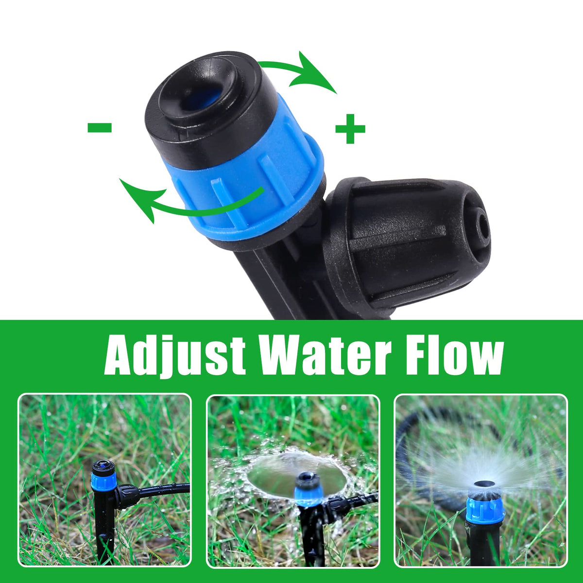 Fulaiergd 5.5-inch arrow stake stabilizes emitters for precise watering