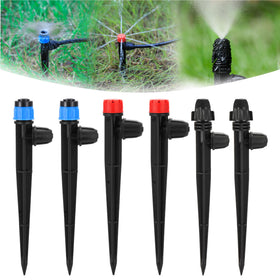 FULAIERGD 60-pcs drip emitter package for flexible garden irrigation setups