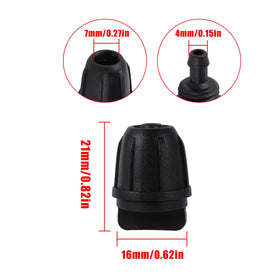 FULAIERGD barbed twist-lock connection prevents leaks in tubing during irrigation.