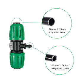 FULAIERGD barbed-tee connector assembly shows leak-proof installation