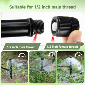 Fulaiergd bubbler head easy install on half-inch thread for quick setup.