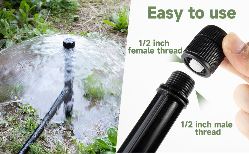 Fulaiergd sprinkler emitter designed for trees and shrubs in garden irrigation.
