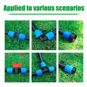 FULAIERGD half-inch end caps seal tubing and prevent leaks.