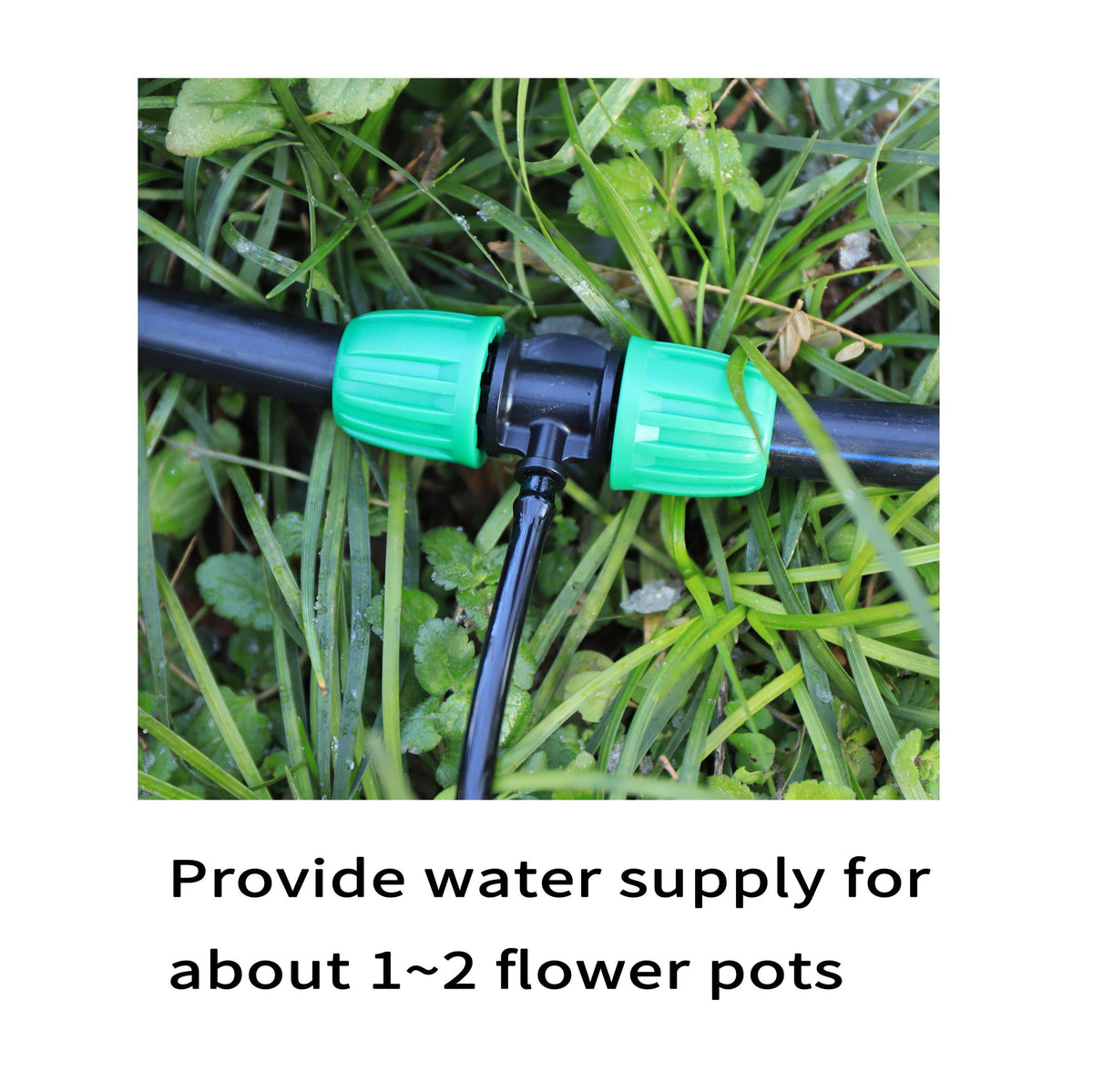 FULAIERGD leak-proof nut and cap detail on barbed tee connector