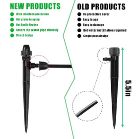 FULAIERGD lock-nut design ensures leak-free connection.