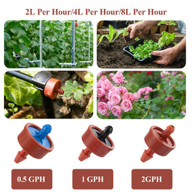 FULAIERGD premium material UV resistant drippers endure outdoor use