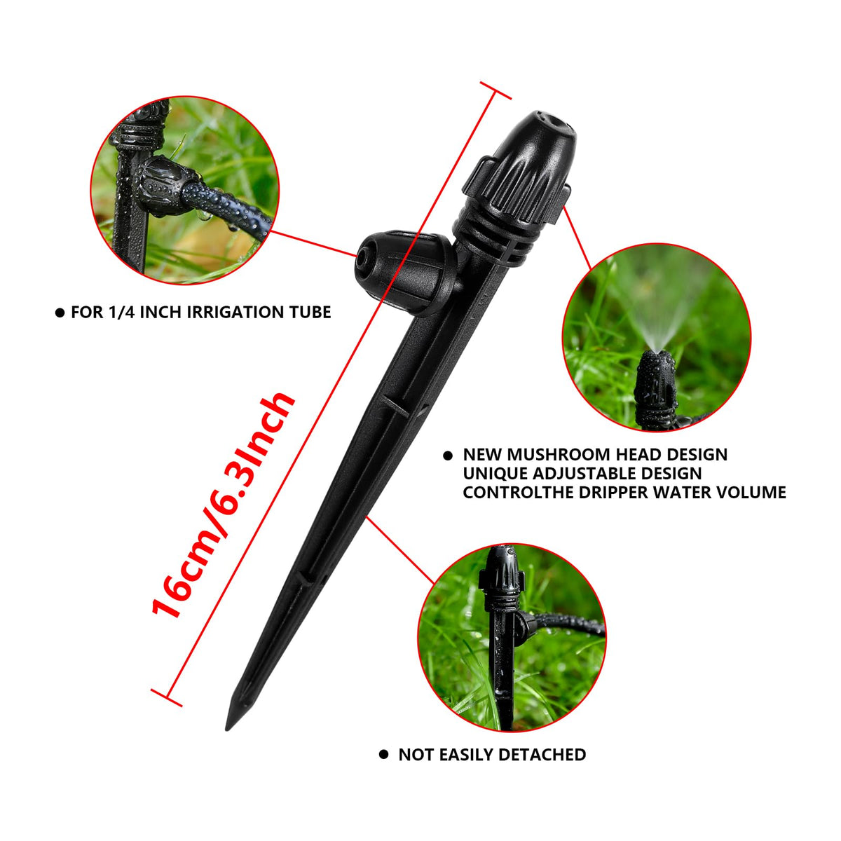FULAIERGD premium plastic resists heat and cold.