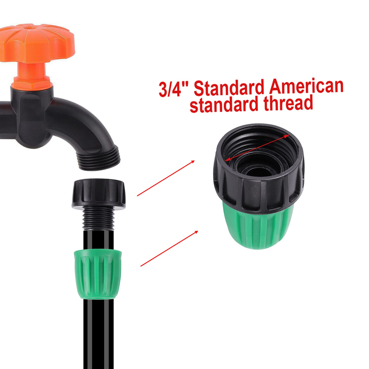 FULAIERGD premium PVC drip tube withstands outdoor heat.