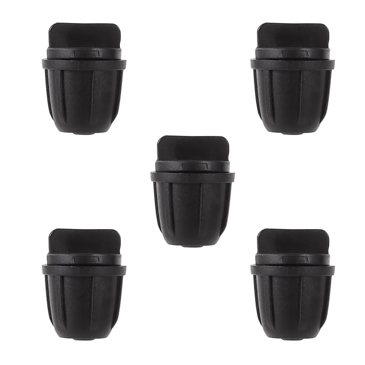 FULAIERGD quarter-inch end plug with barbed design for secure drip irrigation connections.