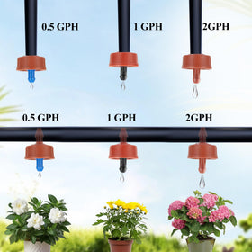 FULAIERGD self flushing dripper reduces clogging for reliable irrigation