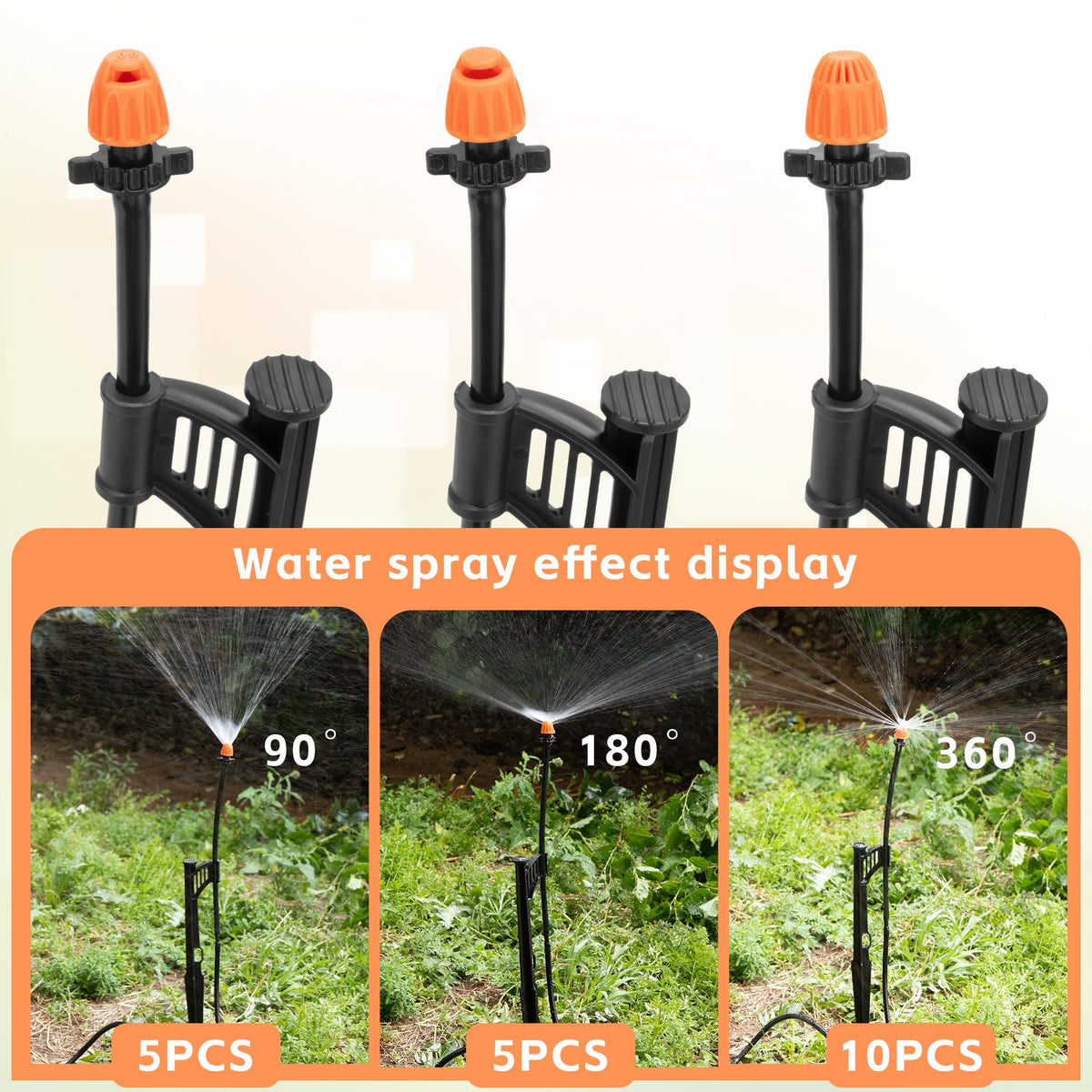 FULAIERGD stake with 1/4 inch tubing for quick, simple installation