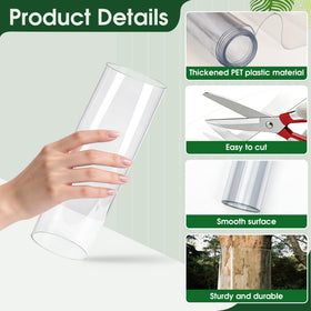 Fulaiergd tree guard anti-climb barrier prevents bark gnawing.
