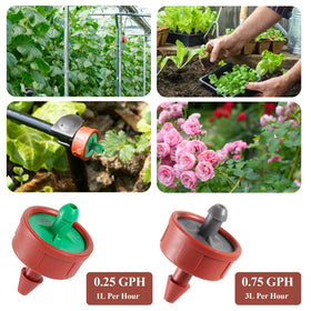 FULAIERGD UV stable plastic dripper for outdoor use