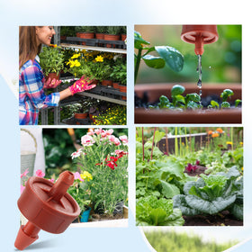 Fulaiergd versatile drippers for beds, lawns, pots and nurseries