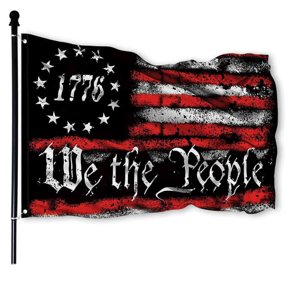 Fulaismgs 1776 flag 3x5 for outdoor display in the yard.