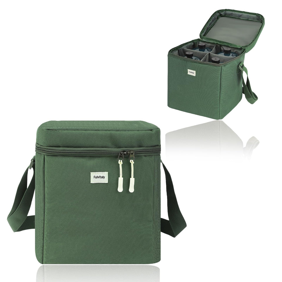 Fulvitaly small 1lb propane tank storage bag keeps four tanks organized on adventures