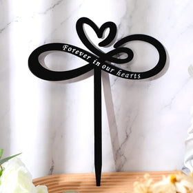 Fumete garden stake for gravesites offers decorative, respectful tribute.