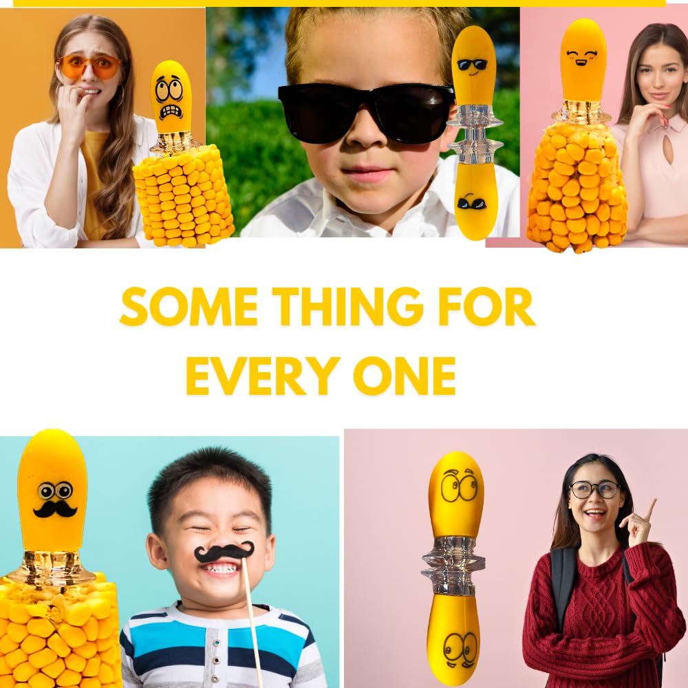 Fumiko corn holders clean up quickly after family dinners and gatherings.