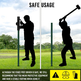 Fumingpal Driver compatible with wooden, metal, T and U posts.