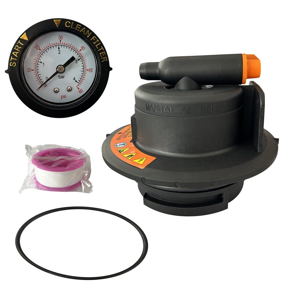Fundyliue DEX2420MAR2 vent valve for air release in pool filters