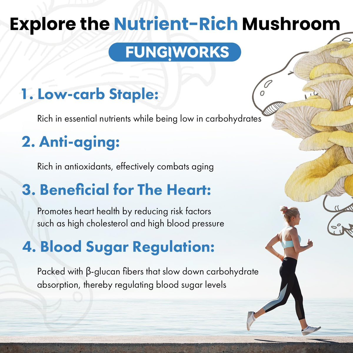 Fungiworks USA-made, USDA-certified, non-GMO mushrooms for confident cultivation