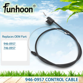 Funhoon cable installation on a Troy-Bilt walk-behind mower