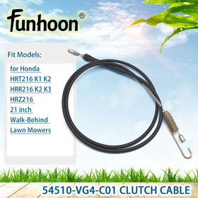 Funhoon conduit close-up showing flexible sheath for smooth operation