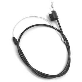 Funhoon control cable laid out for replacement on a compatible mower