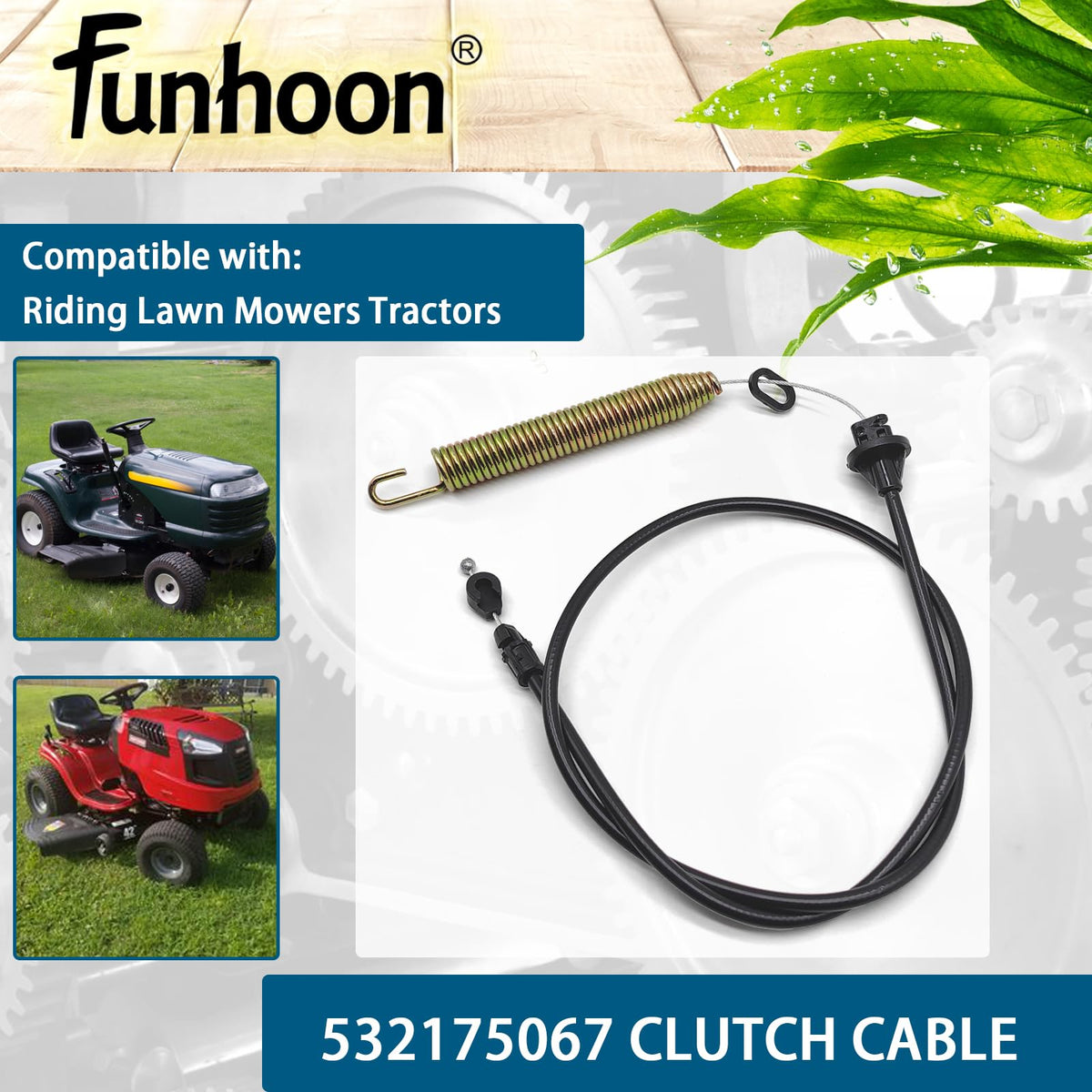 Funhoon deck engagement cable assembly ready for quick deck control.