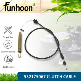 Funhoon lawn mower in use with smooth clutch operation.