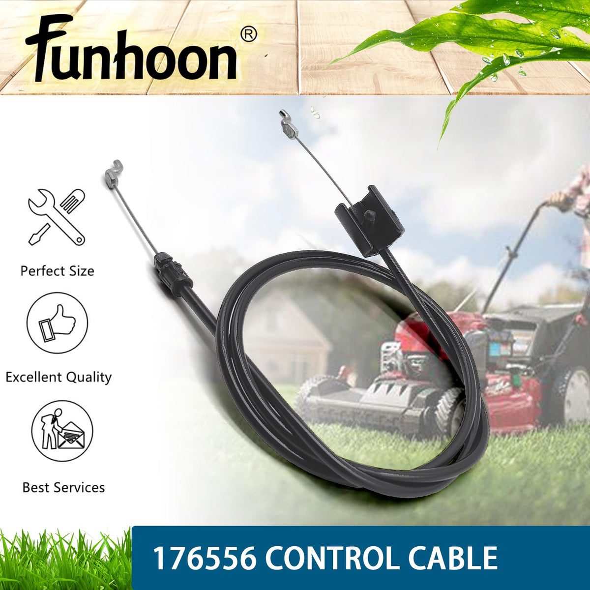 Funhoon compatibility list shows Craftsman and Husqvarna models.