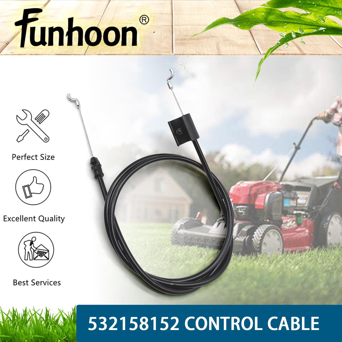 Funhoon packaged single cable ready for direct installation
