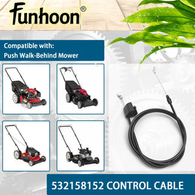 Funhoon Z-bend ends on the cable ensure simple attachment