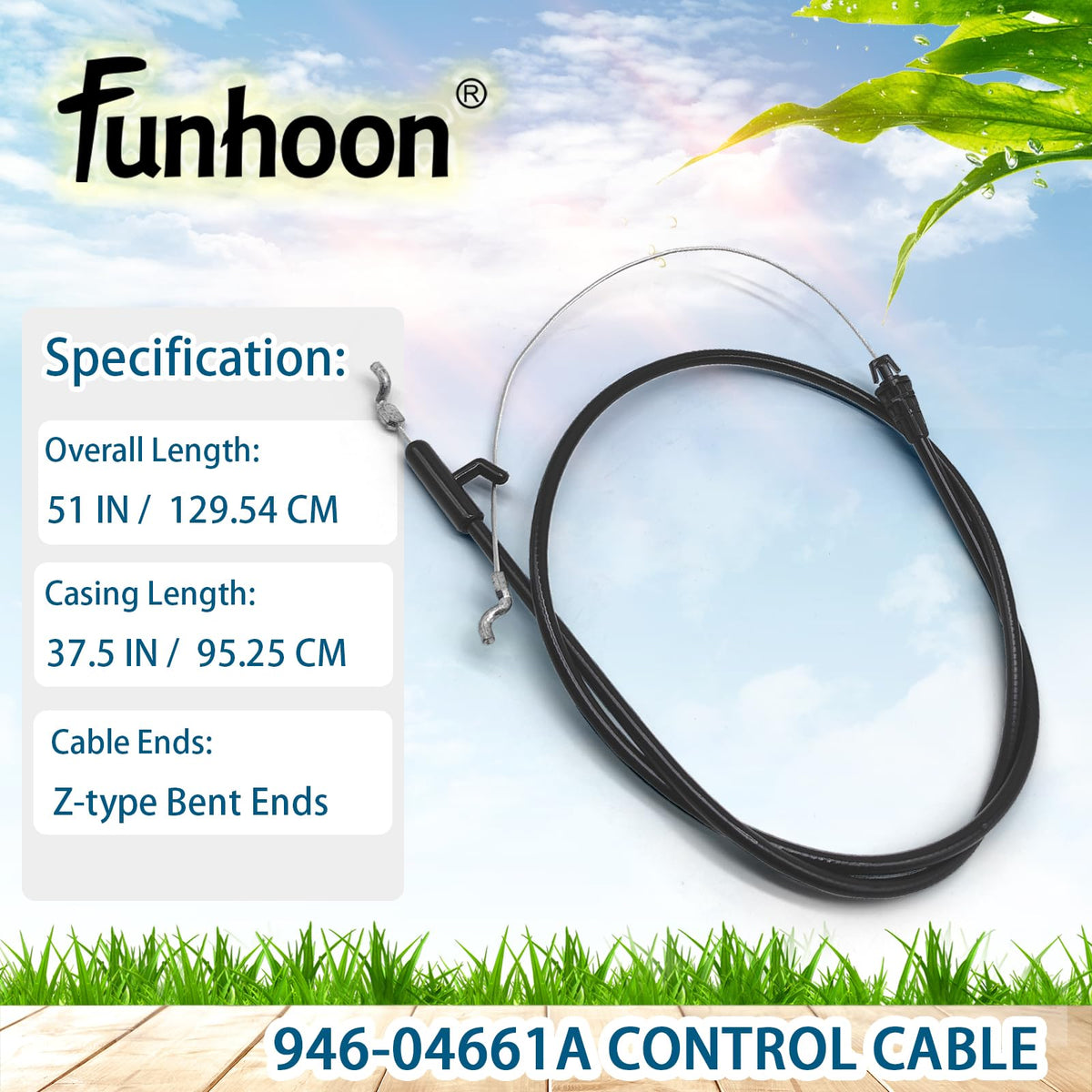 Close-up of Funhoon Z-end bent ends ensuring secure attachment